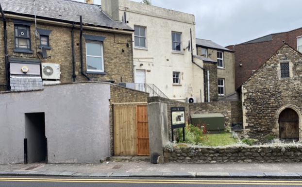 St Edmund's Chapel litter eyesore removed