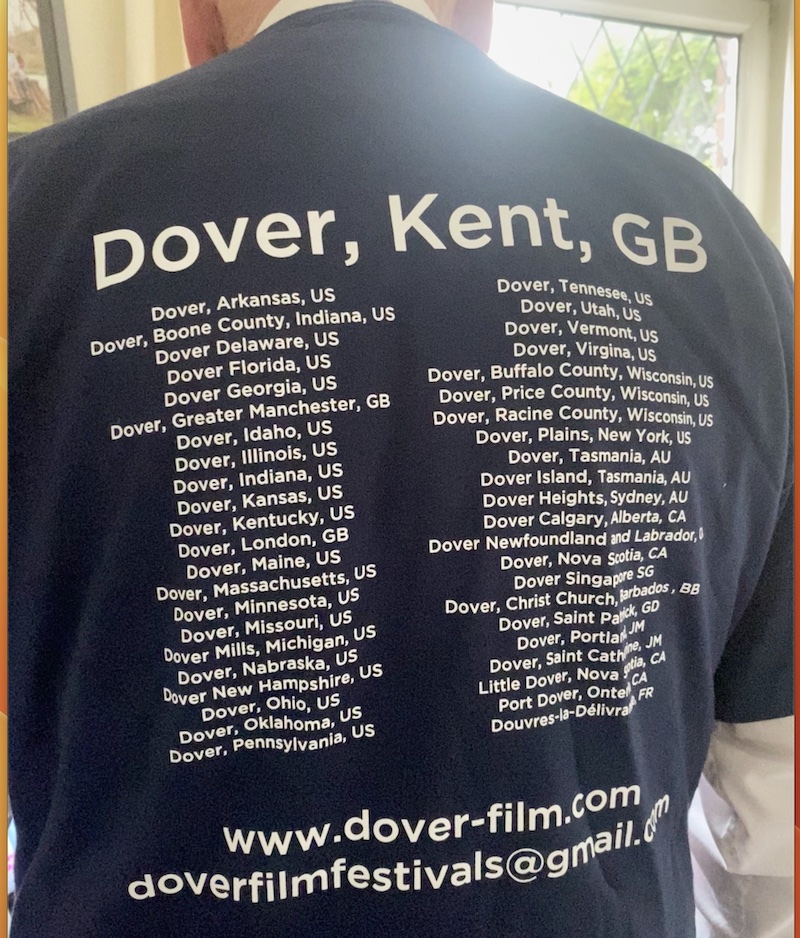 Back of Dover T-shirt 