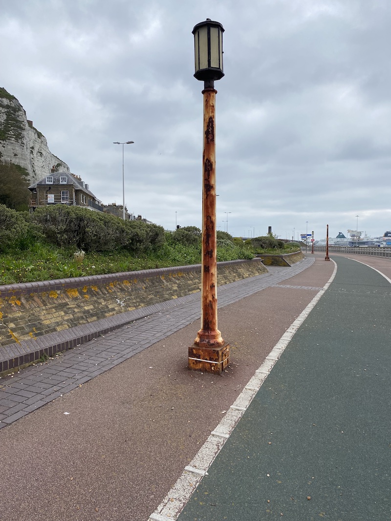 Lamp post 1 Waterfront East End Dover